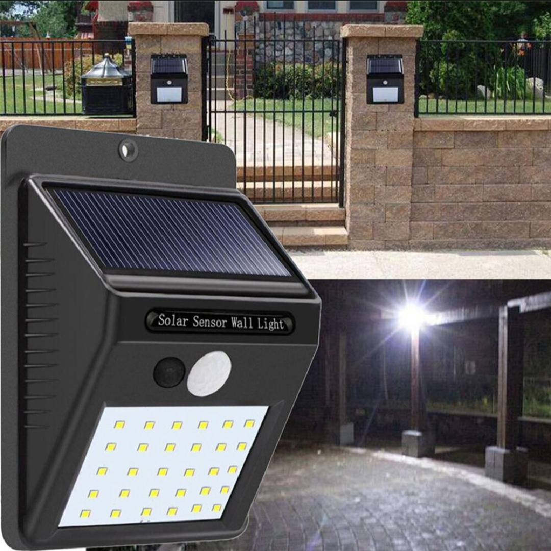 3 পিছ Solar Charging LED Sensor Light